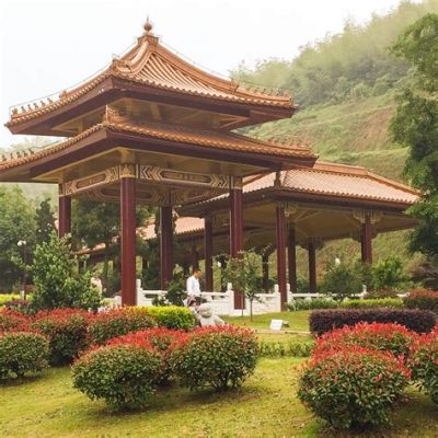  Le Temple de Yixing, un joyau architectural niché dans les montagnes!